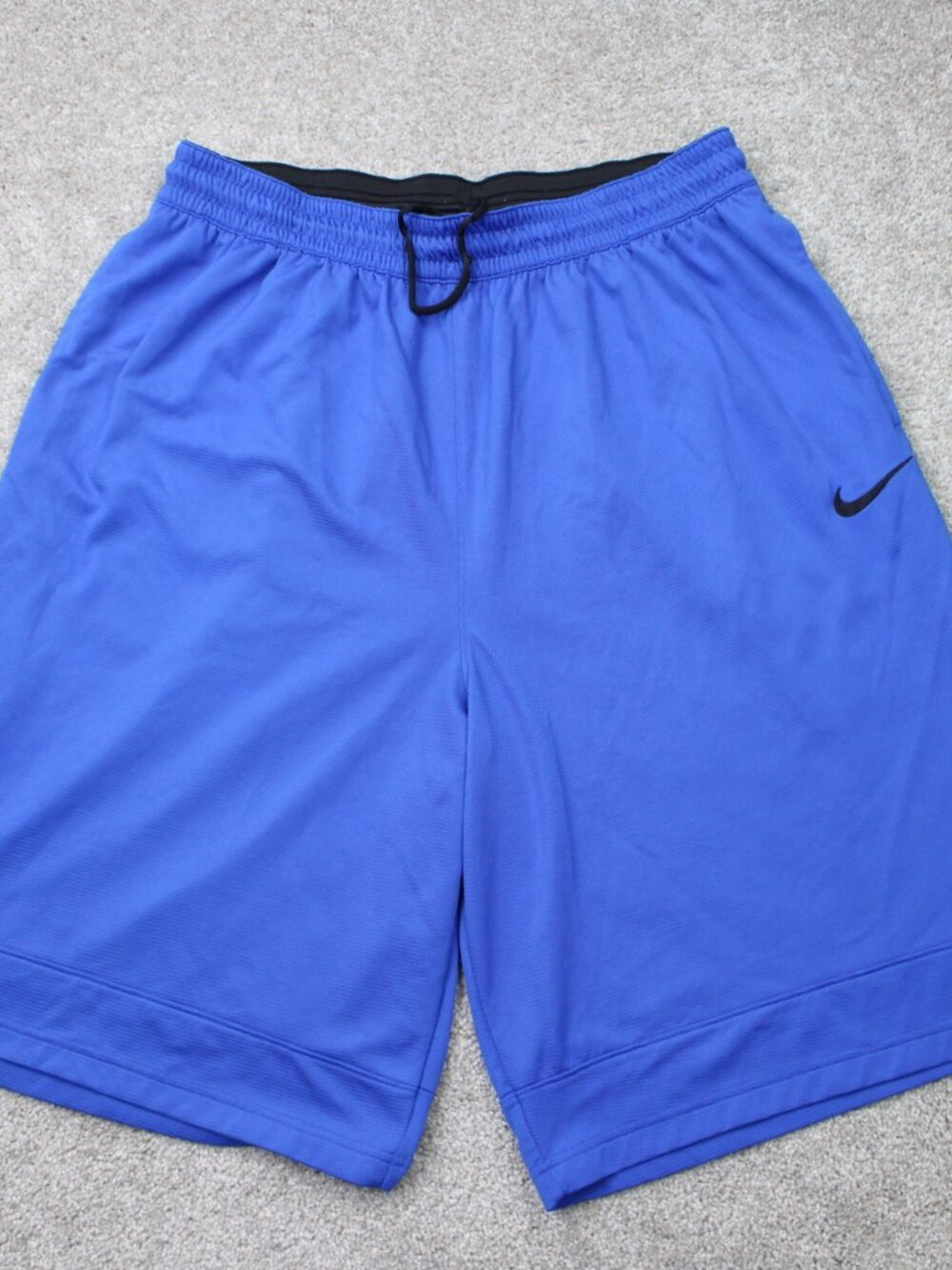 Nike Shorts Mens 3XLT XXXL-Tall Blue Dri-FIT Icon 12" Basketball Athletic